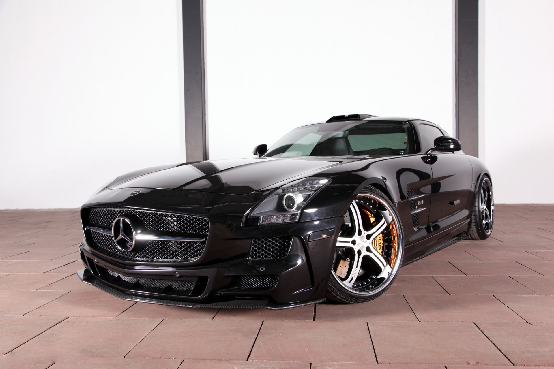 mec design mercedes-benz sls amg mercedes coupe niemcy tuner v-8 felgi przód tuning