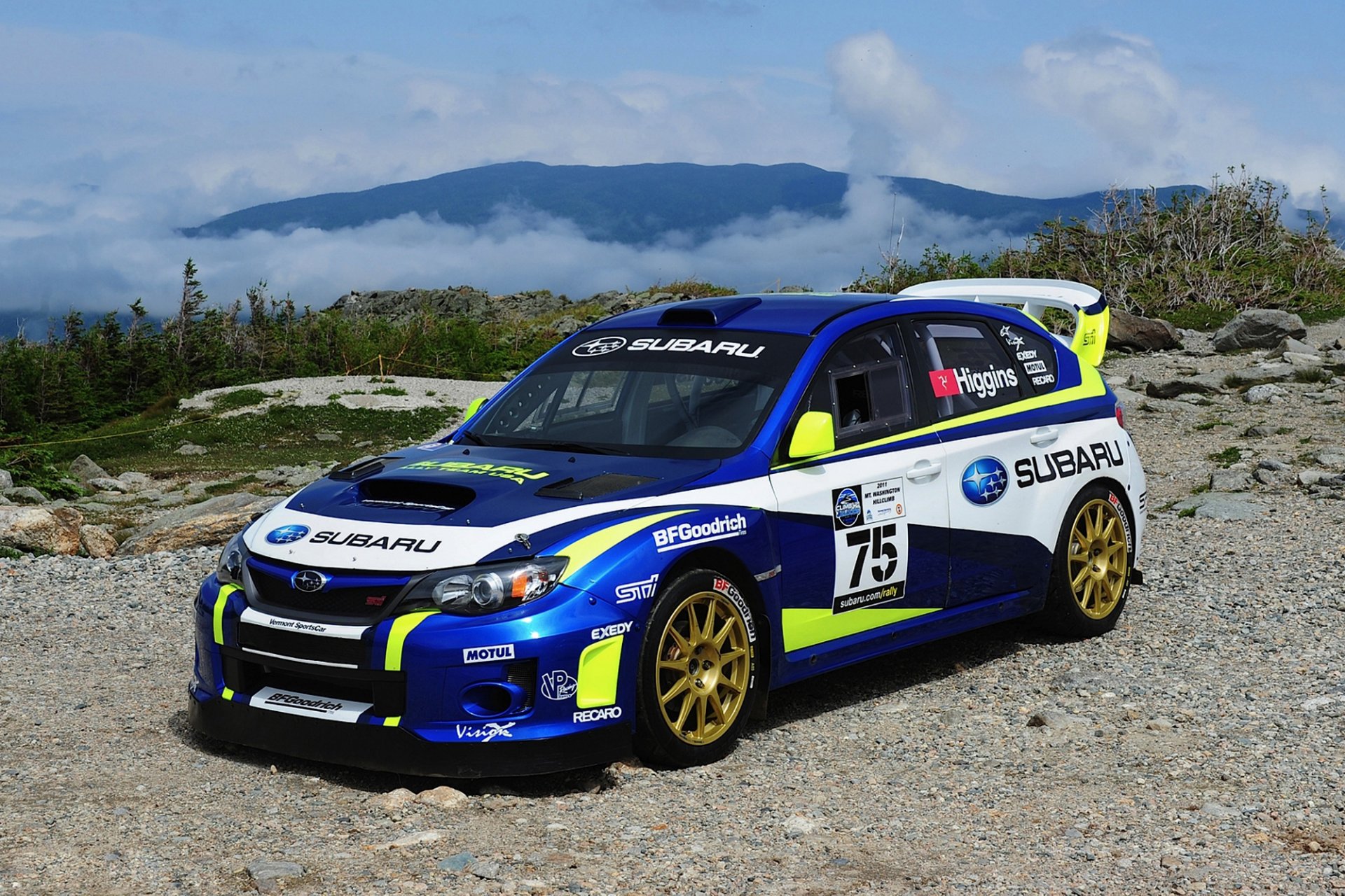 ubaru wrx sti auto da rally subaru