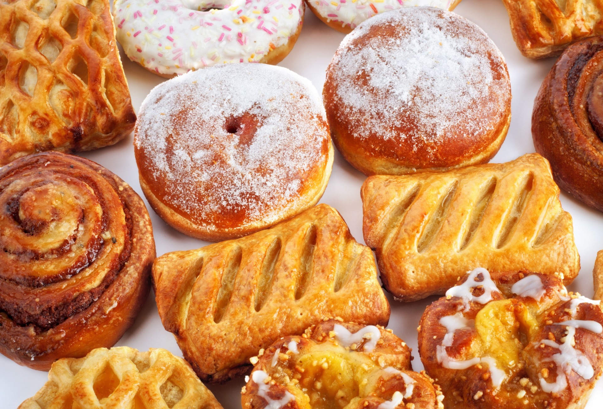 gebäck donuts kaffee