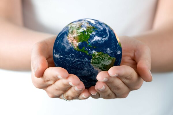 The globe is in your hands