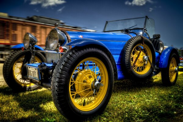 El coche es una obra de arte de los años 20