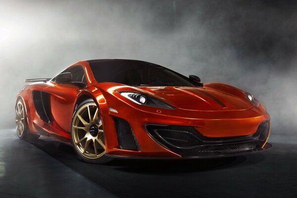 McLaren supercar with awesome tuning