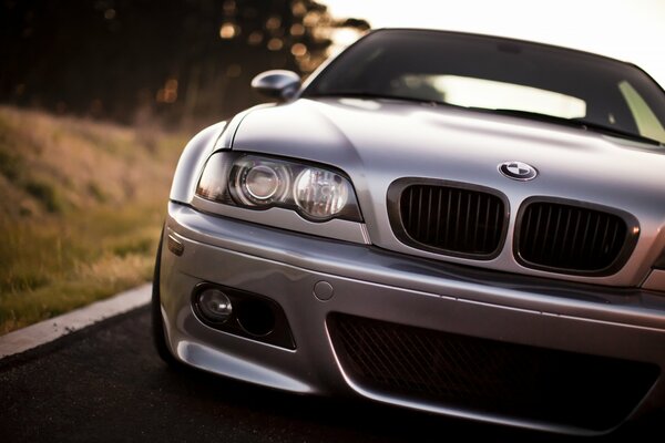 Legendary bmw m3 headlights front view