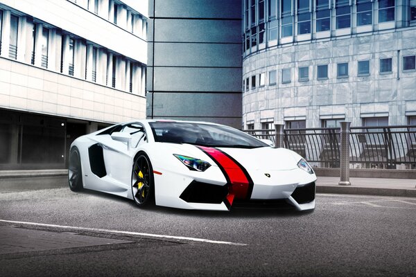 Lamborghini aventador supercar, lp700-4