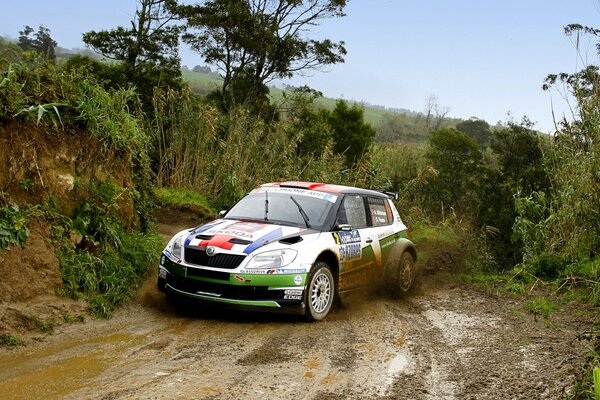 El Skoda Fabia no es un coche para todos. Adecuado para aquellos que aman la velocidad, la suciedad y los deportes de motor