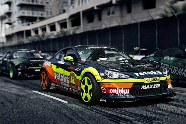 Toyota wyścigowa maszyna do driftu