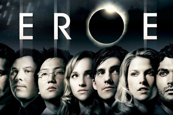 The poster of the series heroes, which depicts all the characters