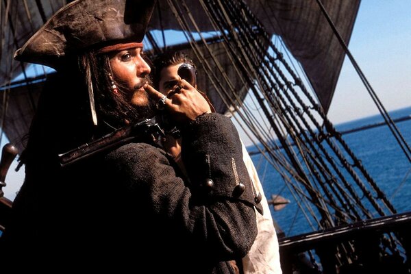 Piratas del Caribe Jack Sparrow