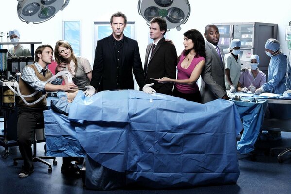 Dr. House s operating room from the TV series of the same name