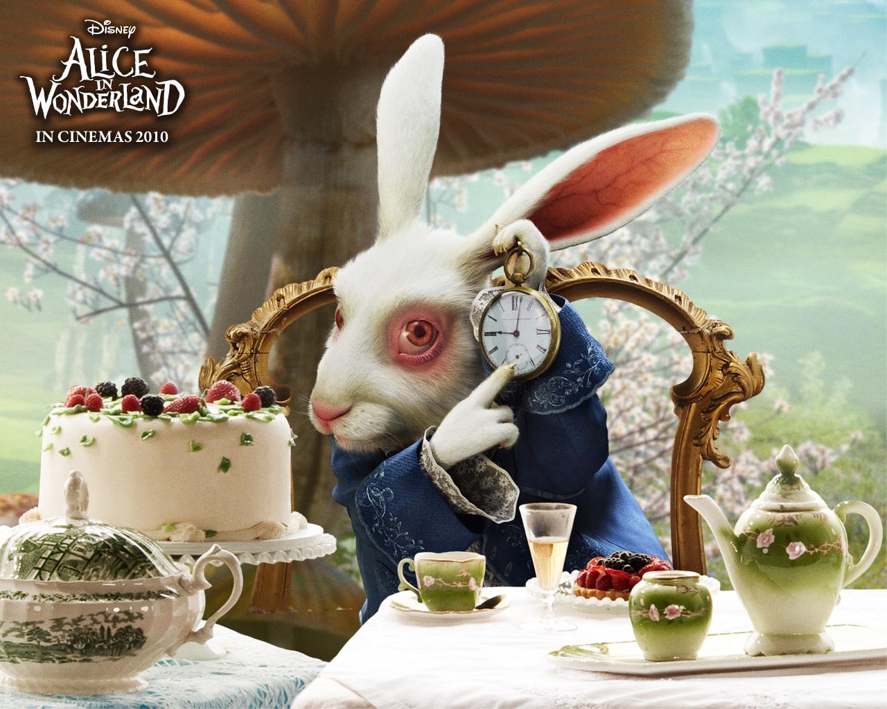 alice in wonderland rabbit watche