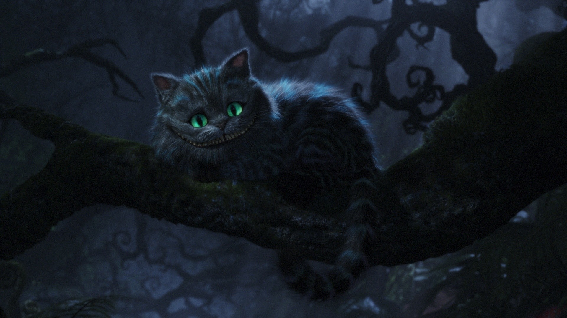 alice in chedes cheshire cat smile