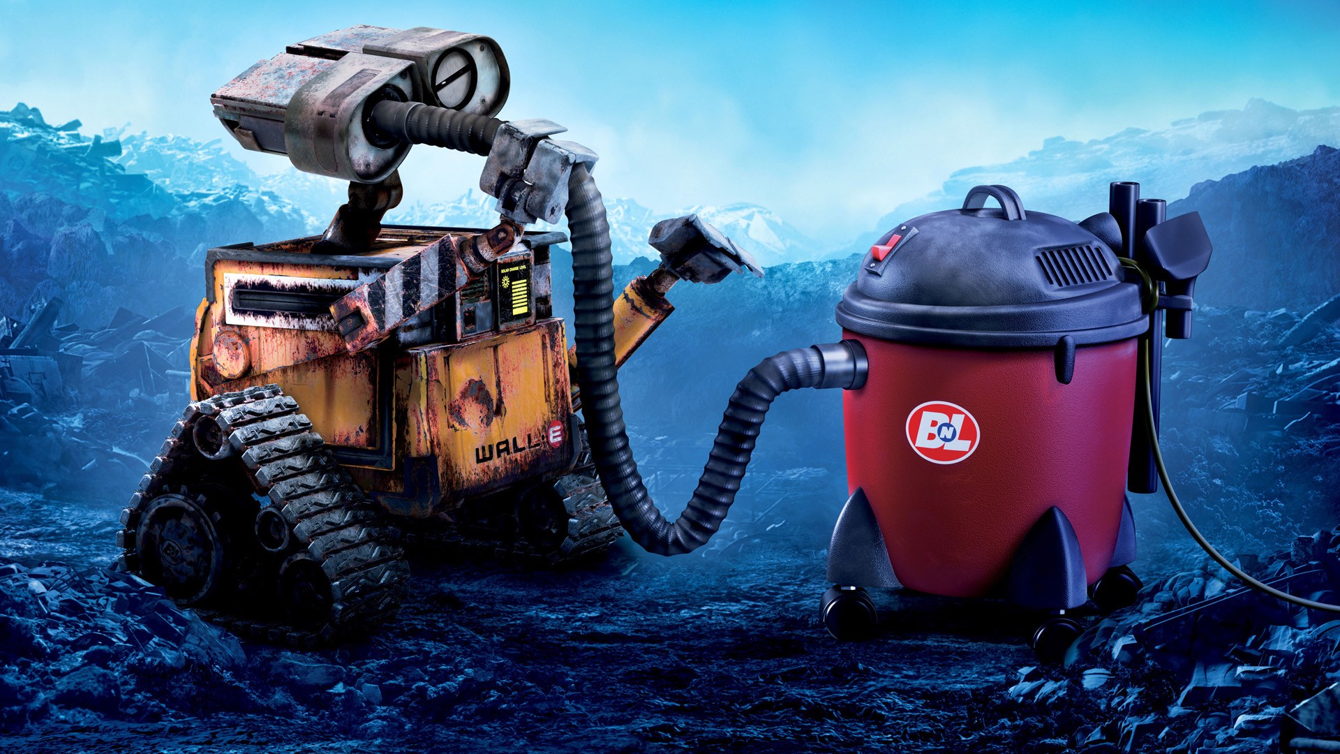 wall-e robots vacuum cleaner