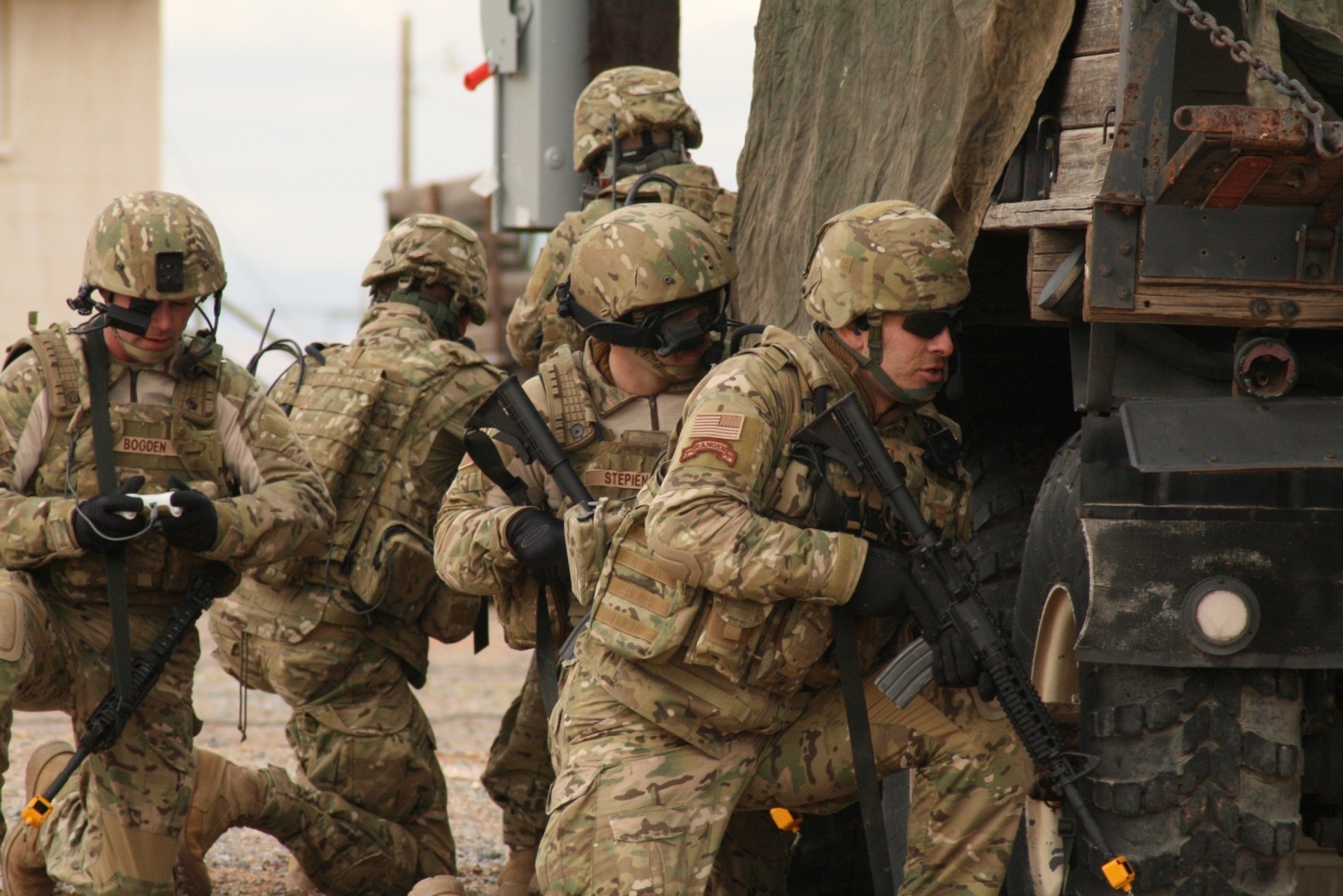 guerre irak ranger armée soldats