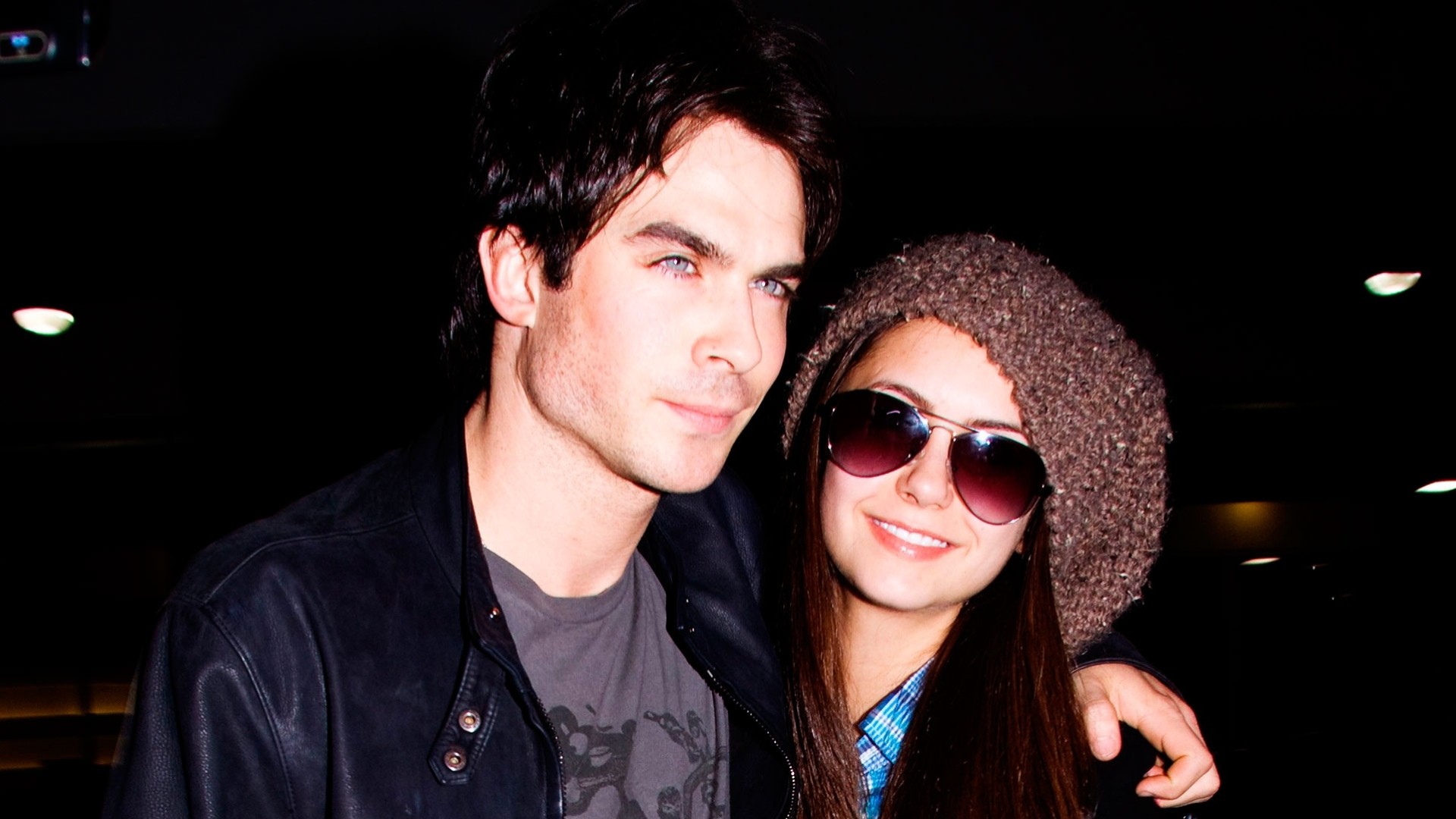 the vampire diaries actors ian somerhalder nina dobrev