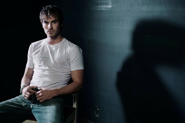  Cute Damon Salvatore - actor Ian Joseph Somerhalder from the Vampire Diaries saga 