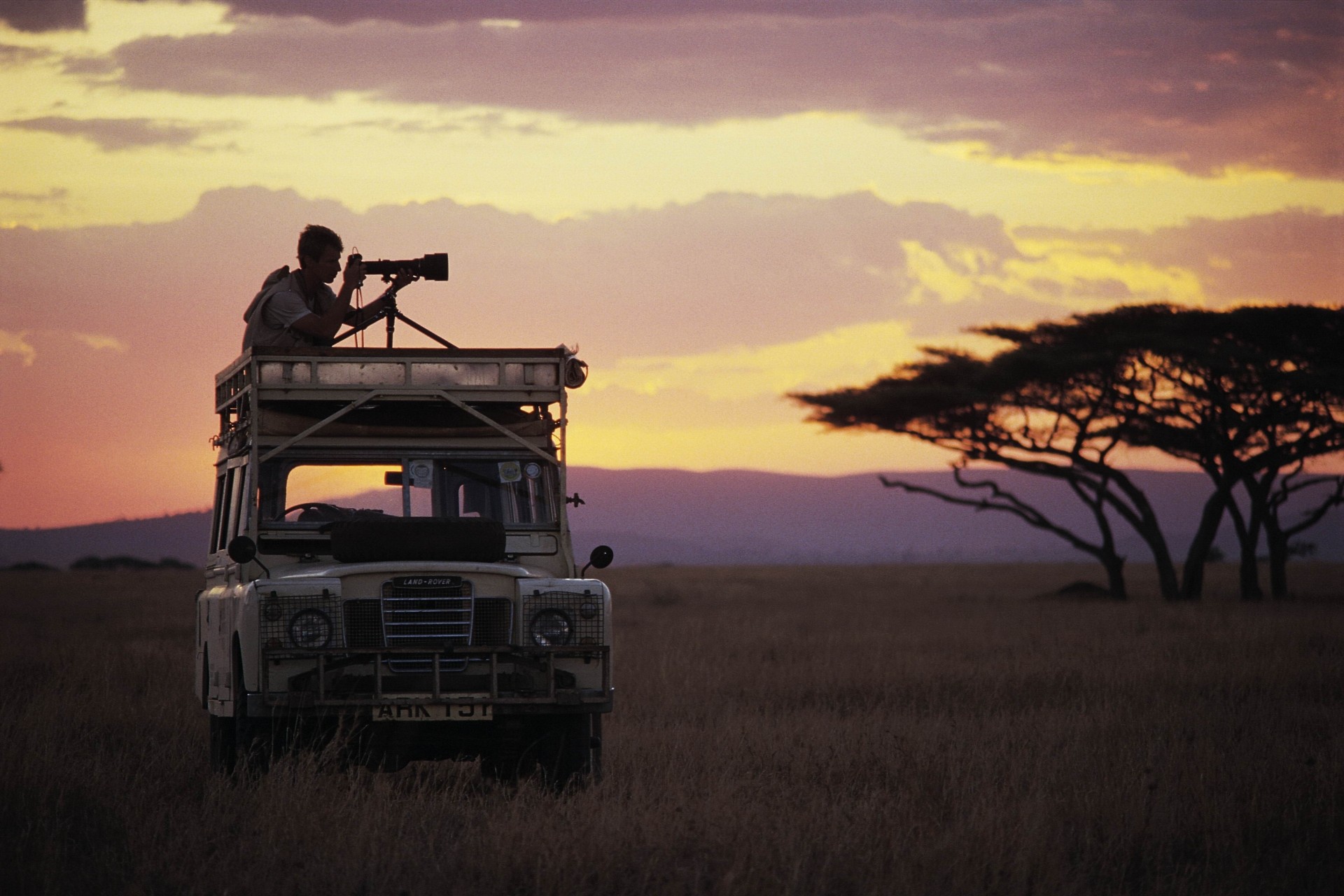 africa auto macchina fotografica tetto fotografo