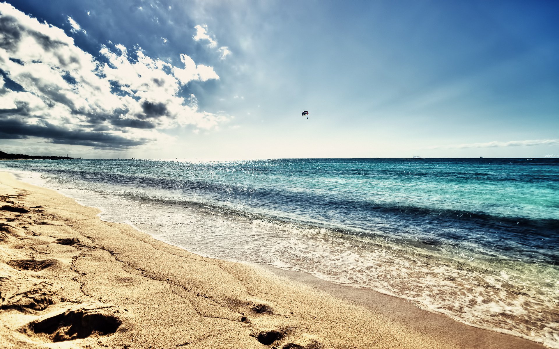 natura paesaggio estate sabbia calda costa spiaggia mare onde cielo sole umore foto sfondo carta da parati