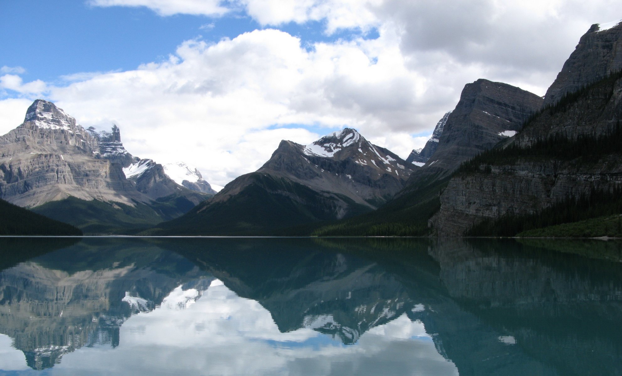 north mountains water silence smooth surface river rivers lake nature photo