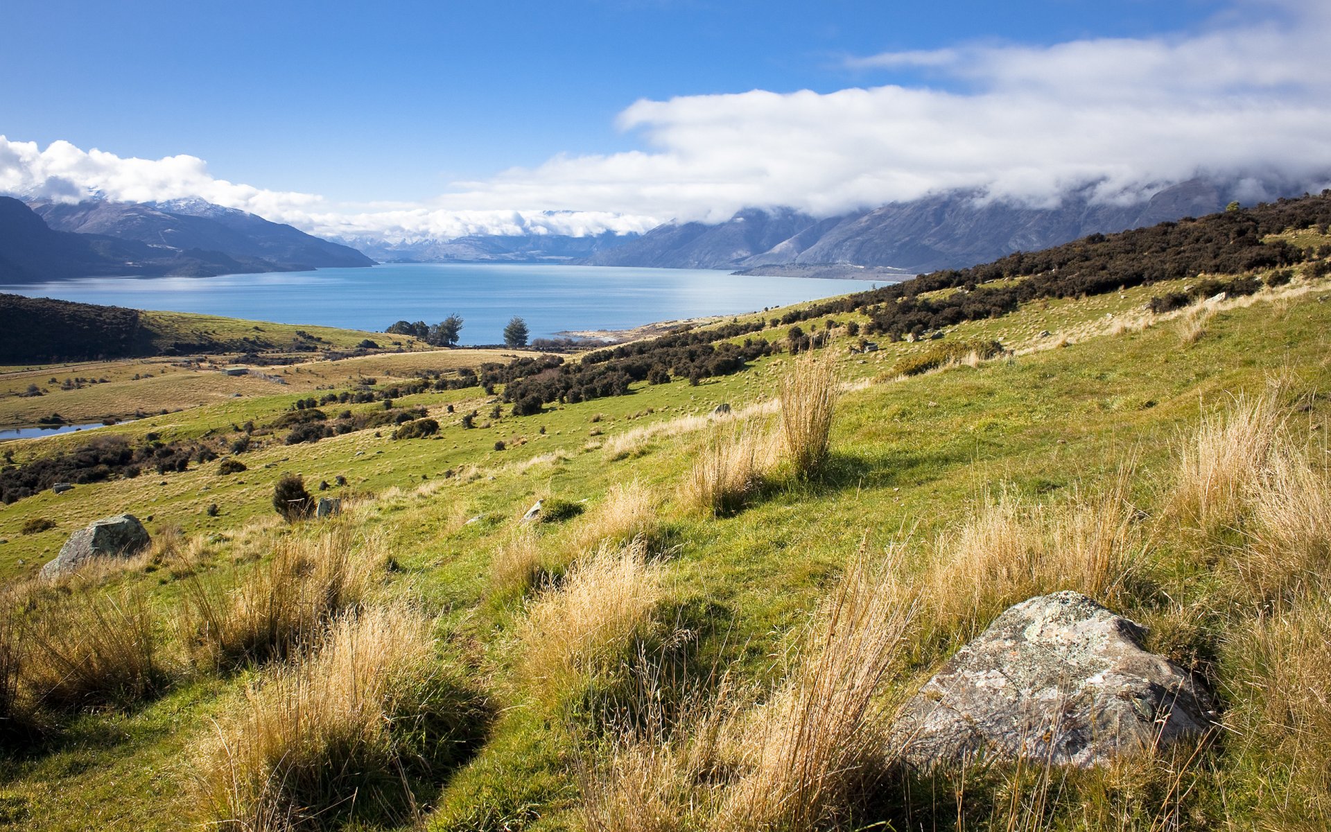 montagne queenstown nouvelle-zélande