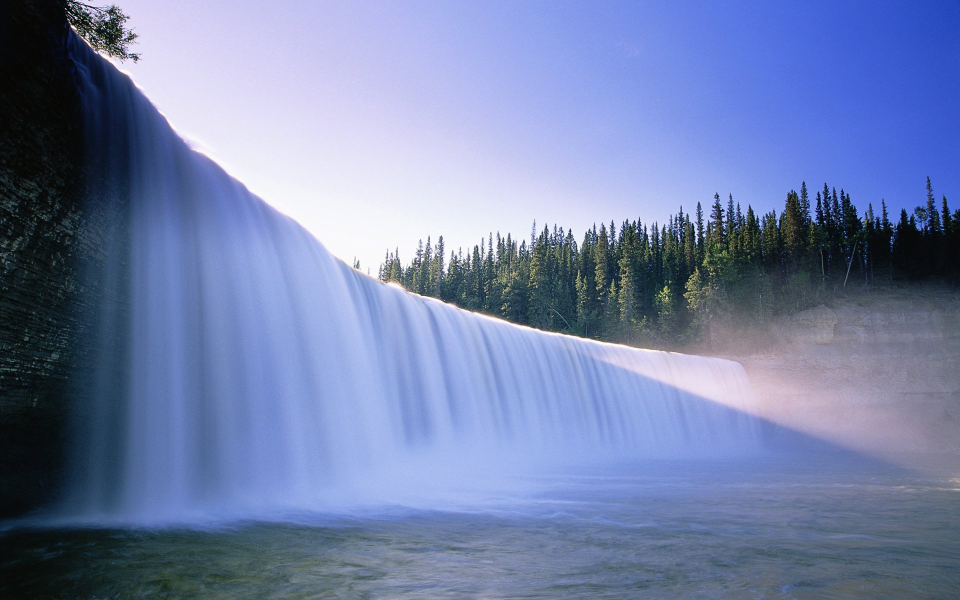 waterfall water nature