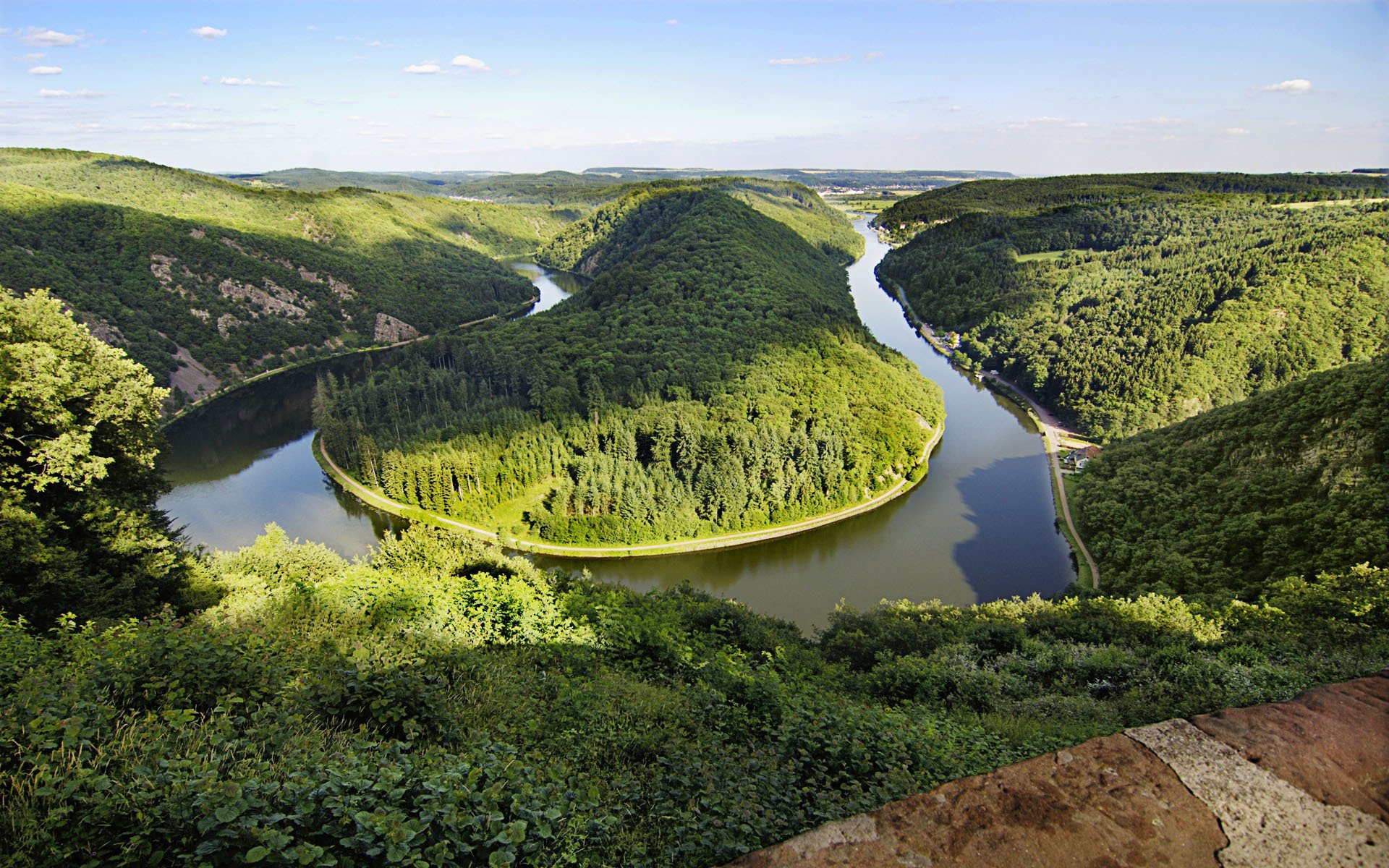 allemagne rivière tour