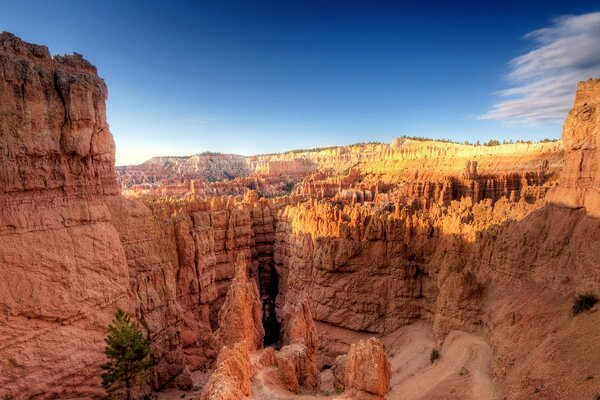 Canyons et falaises en Amérique