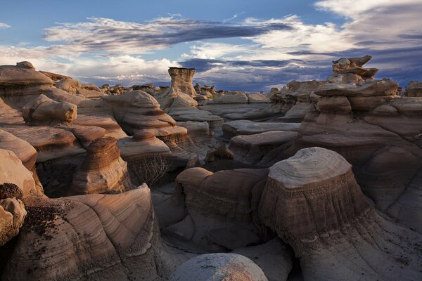 Desierto. Paisajes espaciales