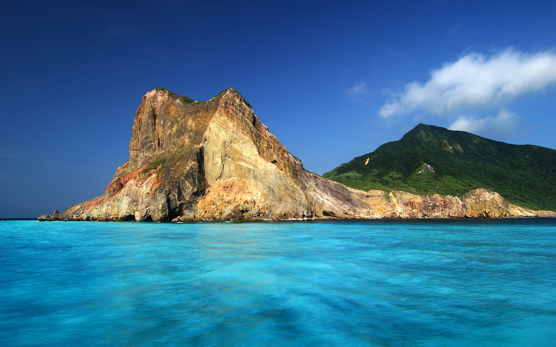 rock ocean water sky thailand