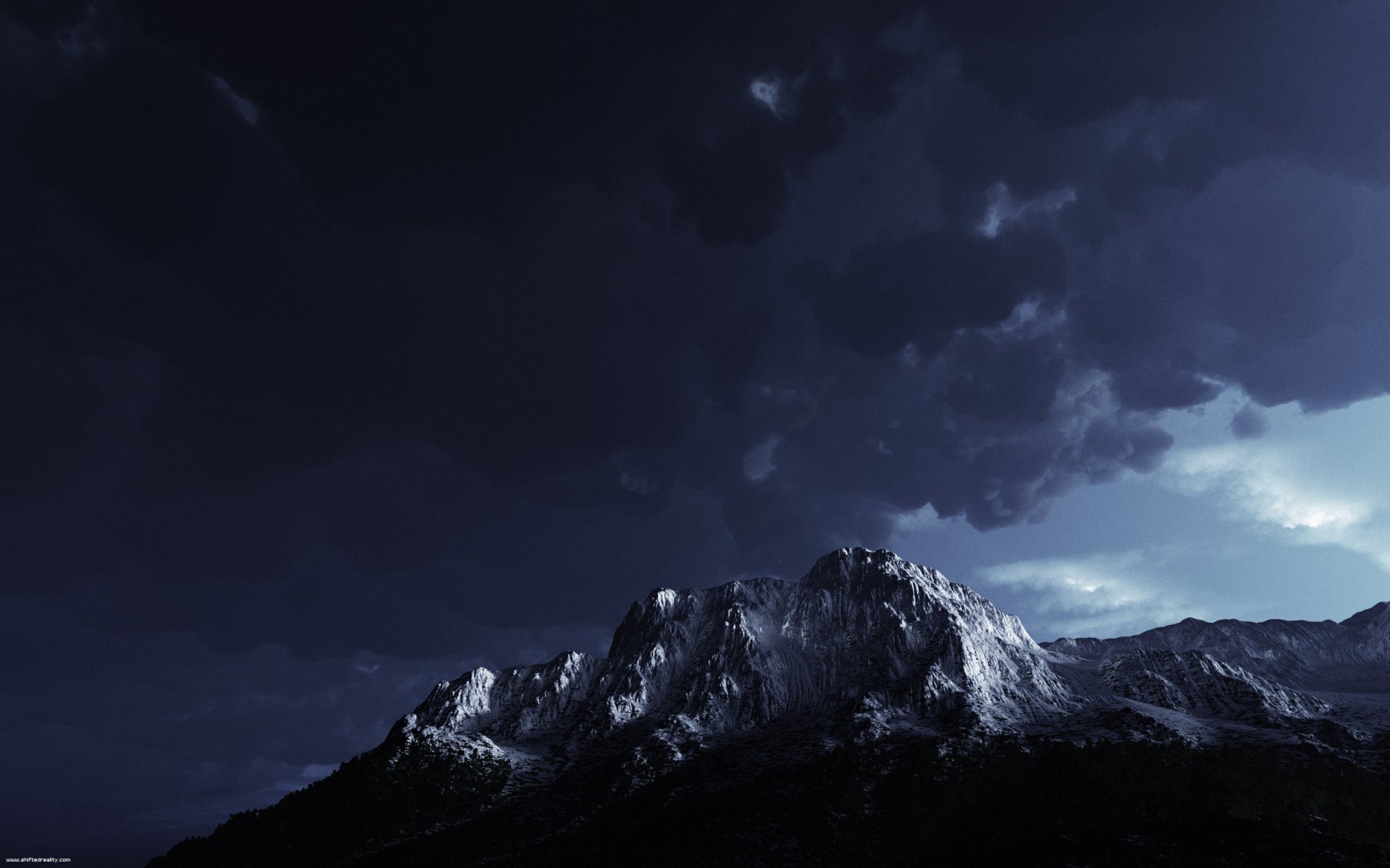 monte aciyu montaña noche