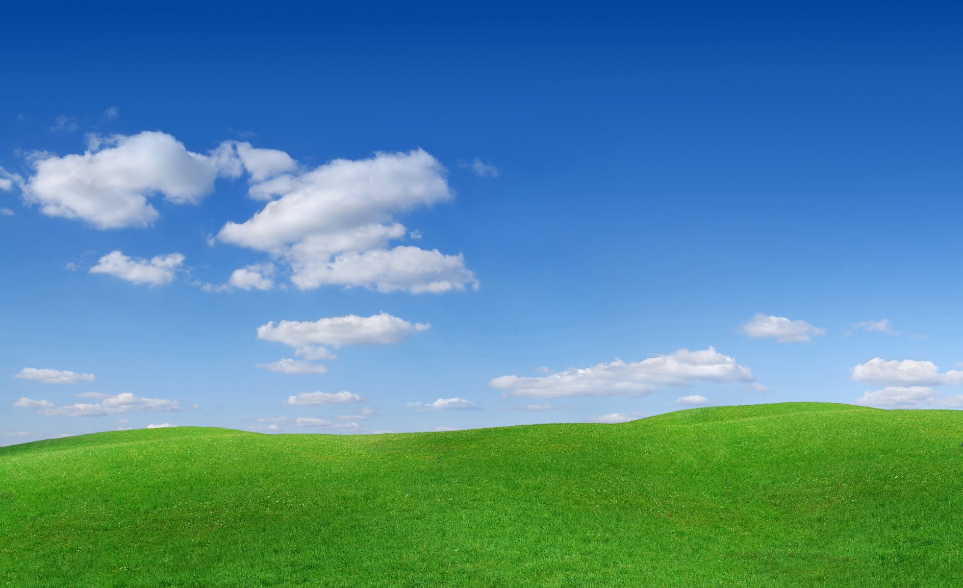 landscapes grass sky clouds nature hills slopes hillocks photo