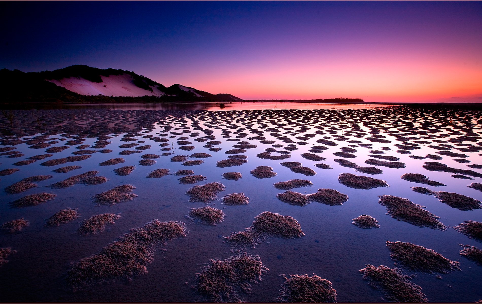 tramonto mare montagna