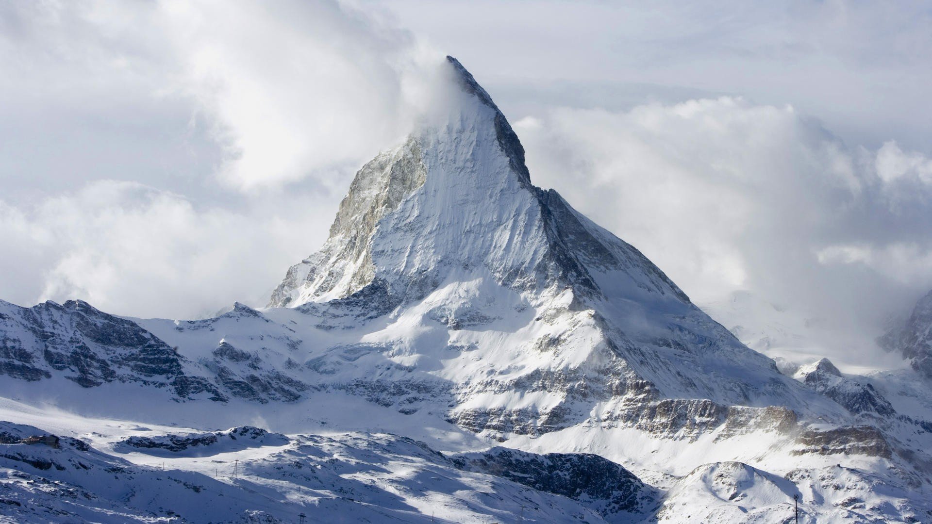 mountain snow summit