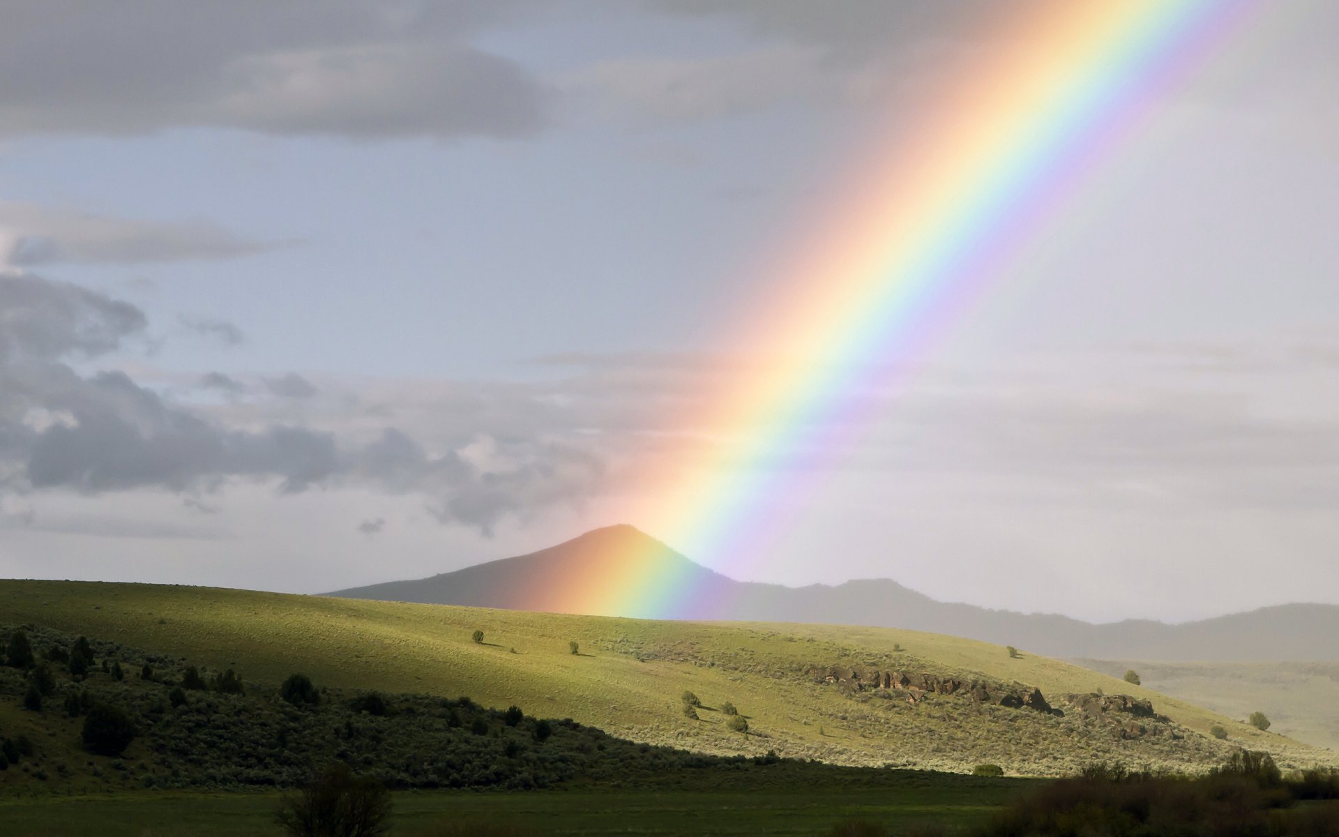 arcobaleno mitchell oregon stati uniti