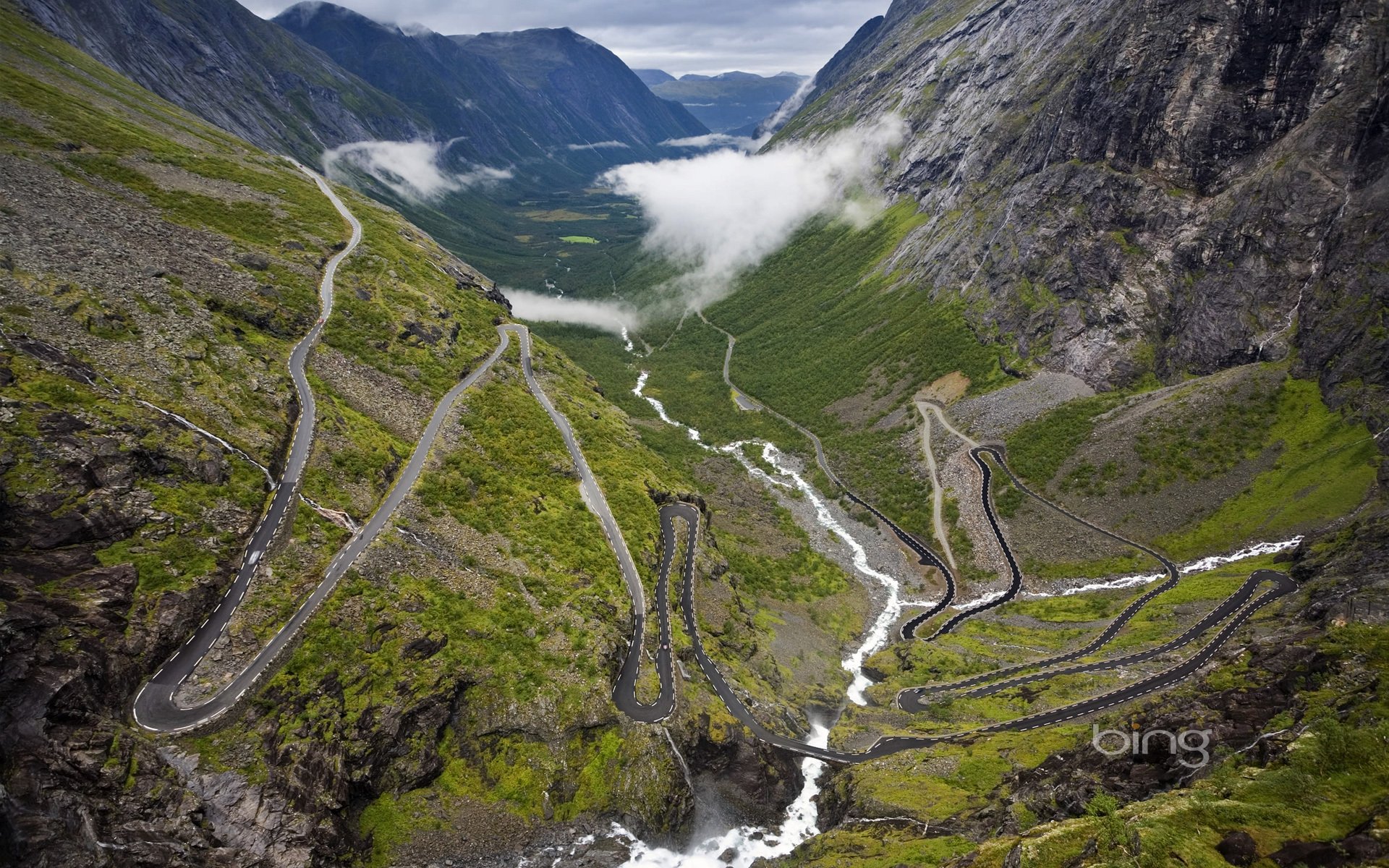 straße berge fluss