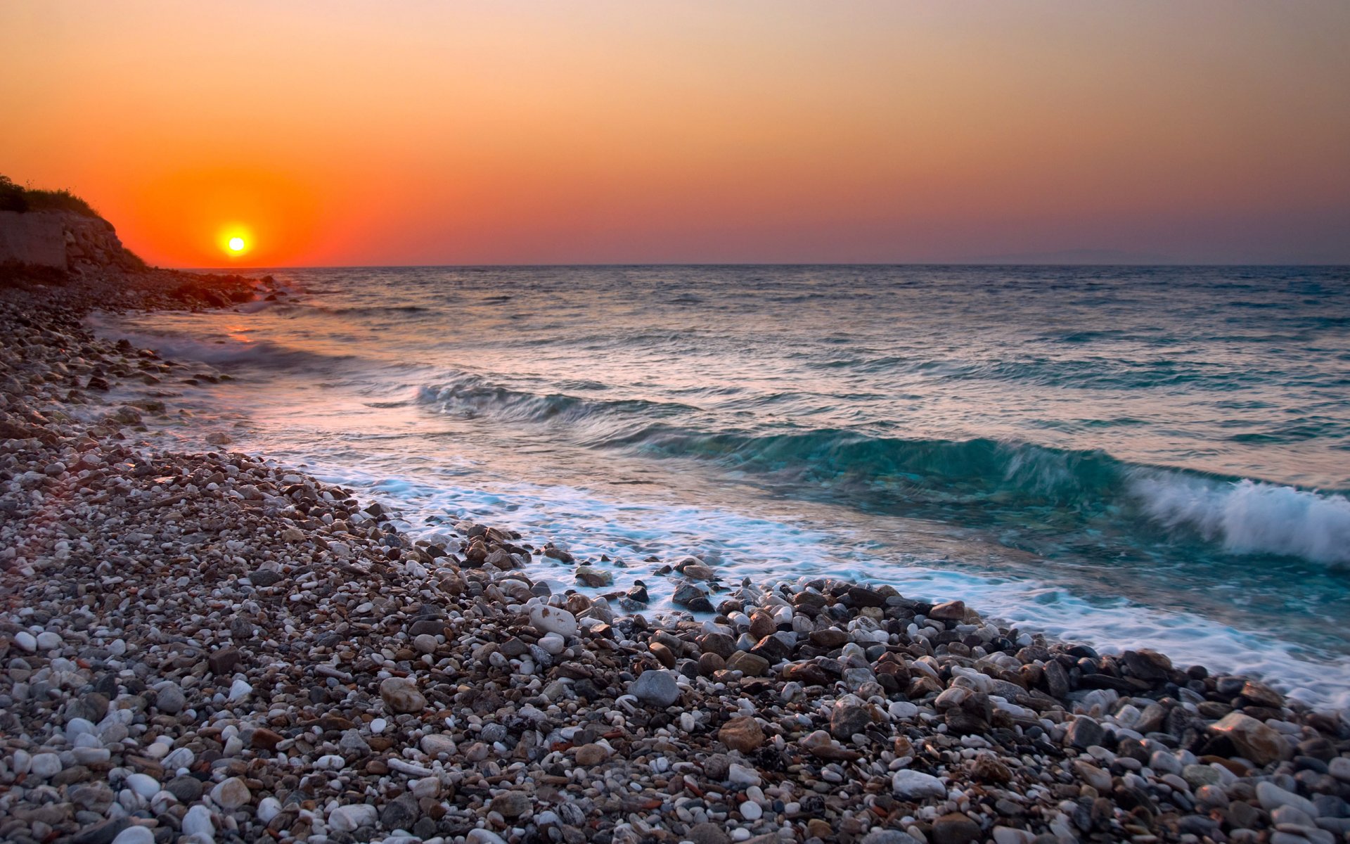 plaża surfowanie zachód słońca