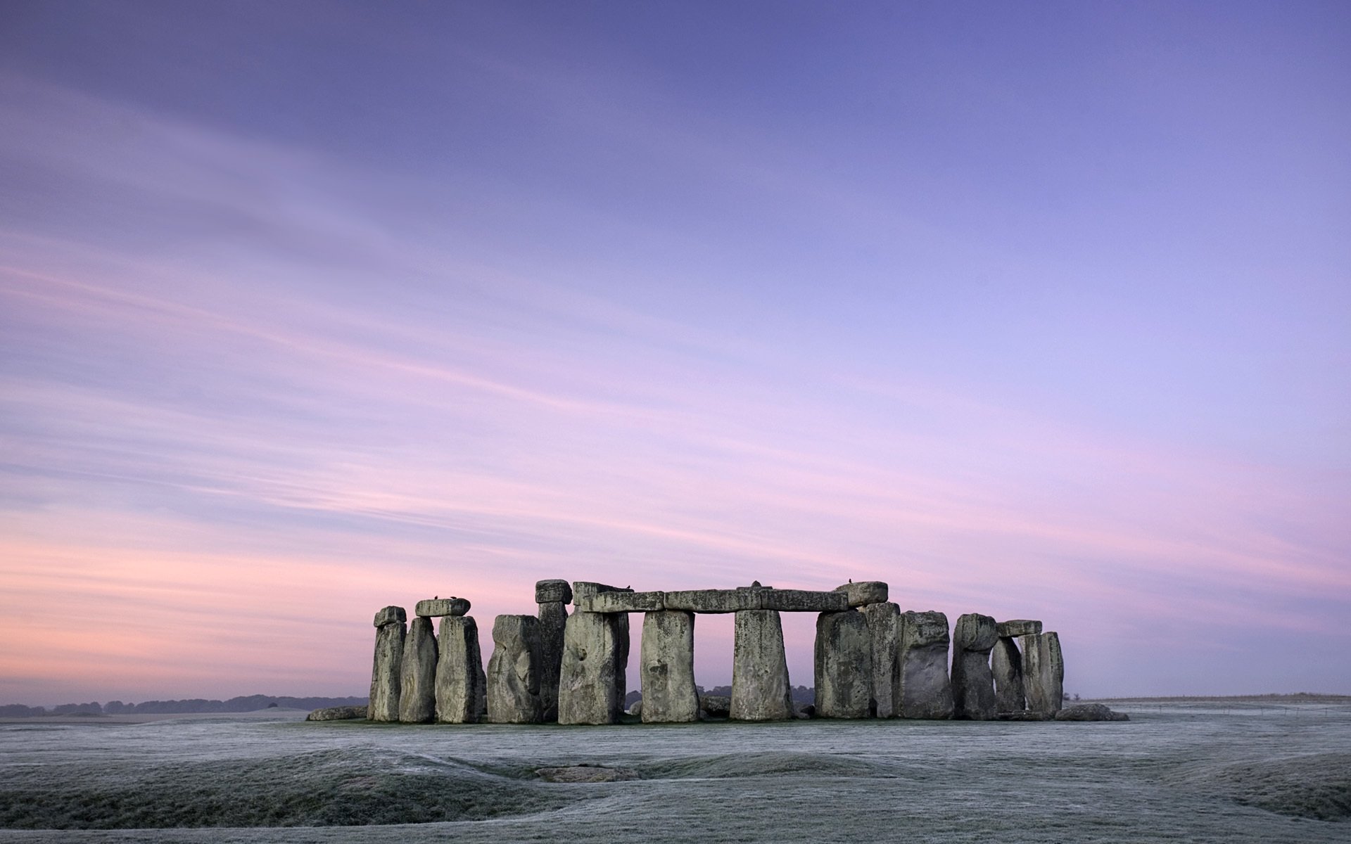 regno unito stonehedge tramonto