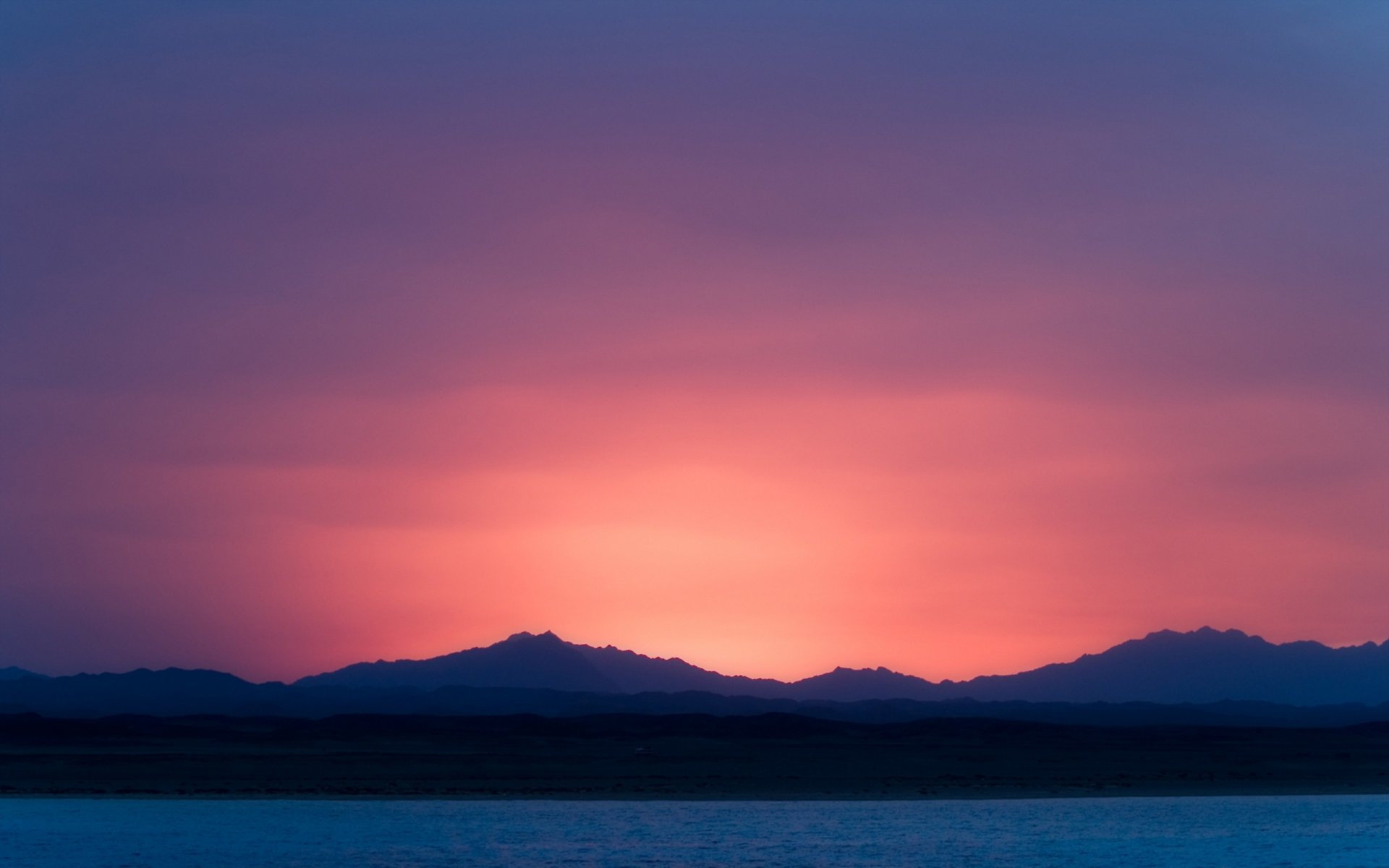 coucher du soleil ciel soir nature eau