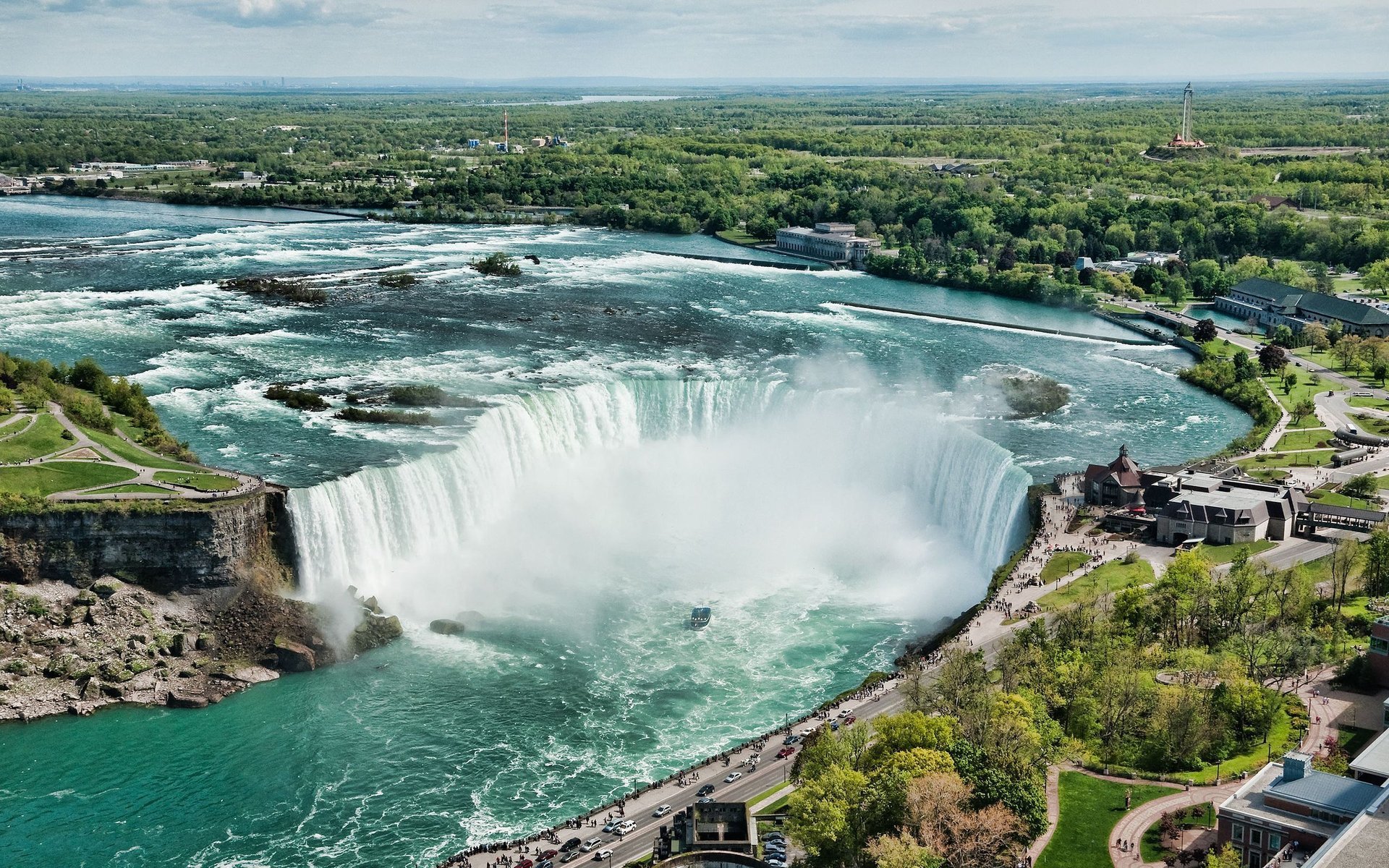 wodospad niagara woda