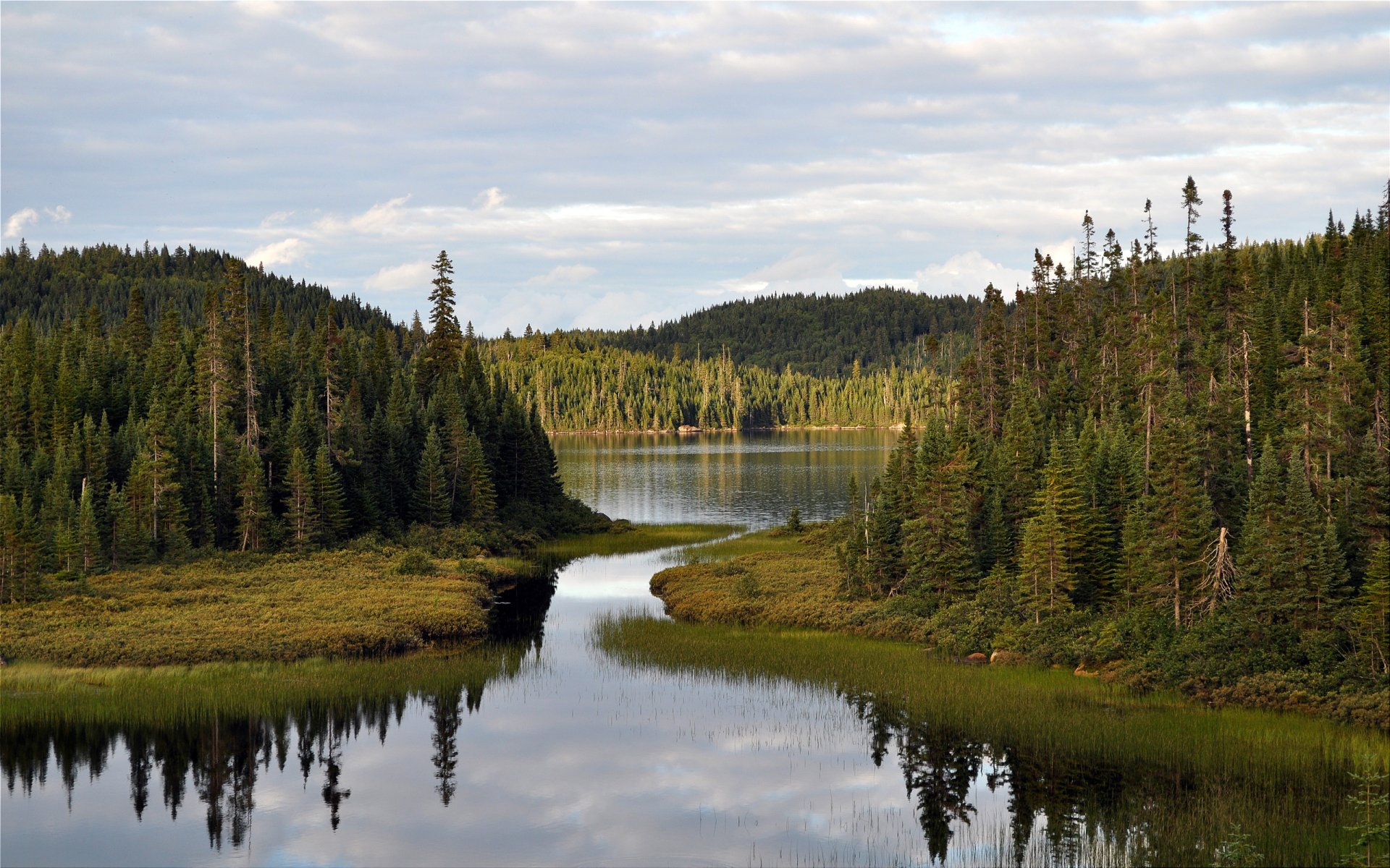 laurentide canadá lago