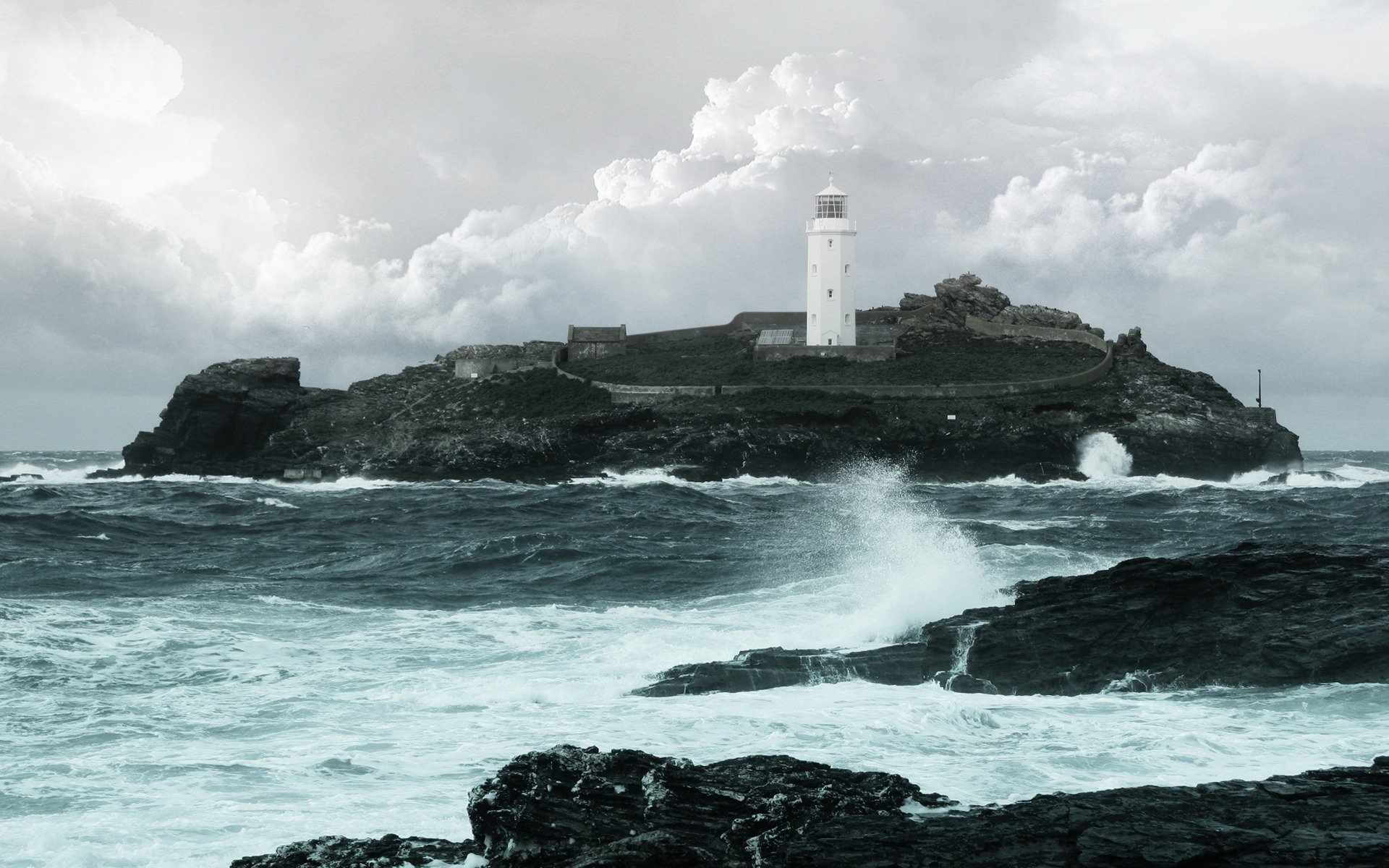 tormenta isla faro