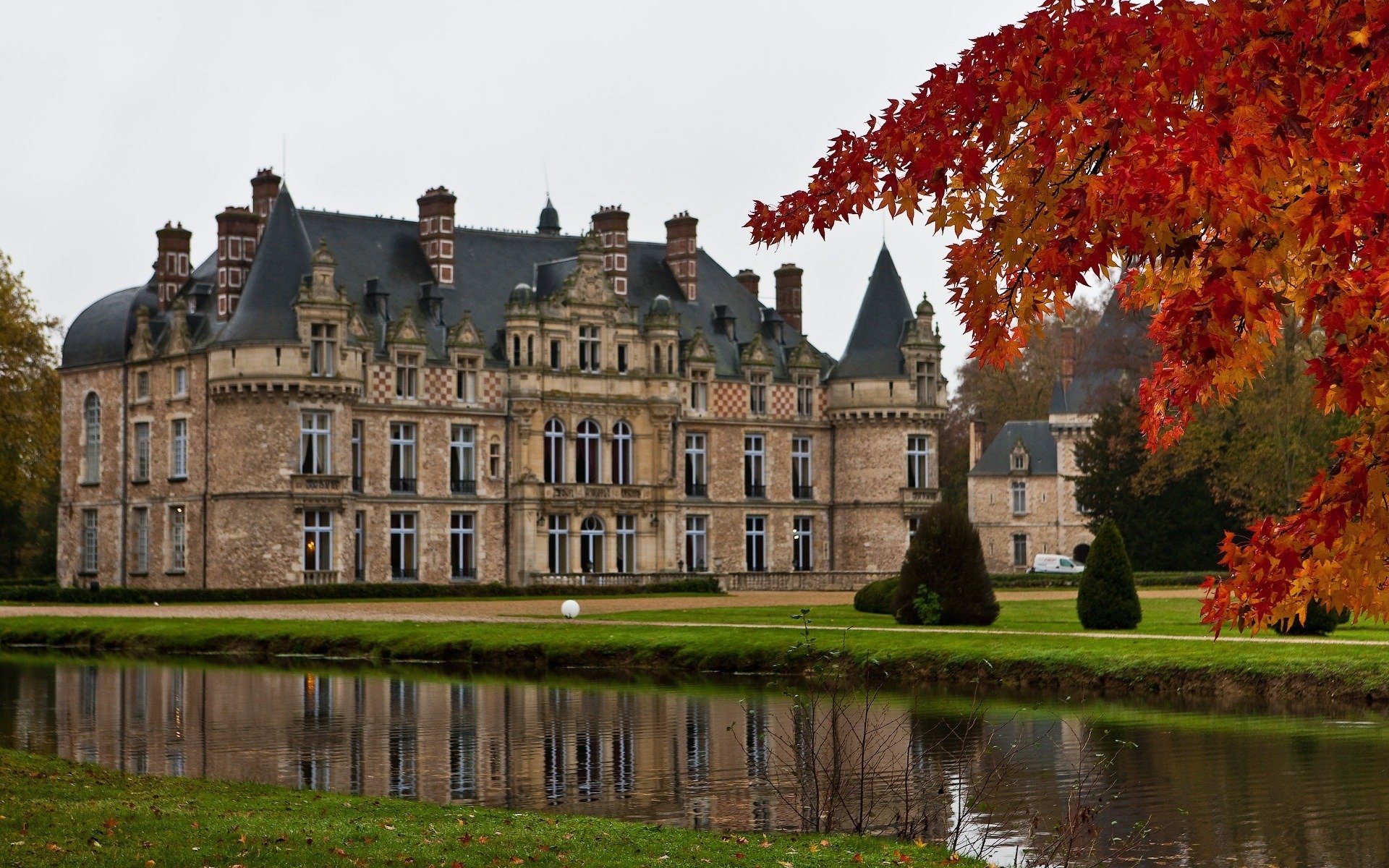 sergey part château rivière érable parc