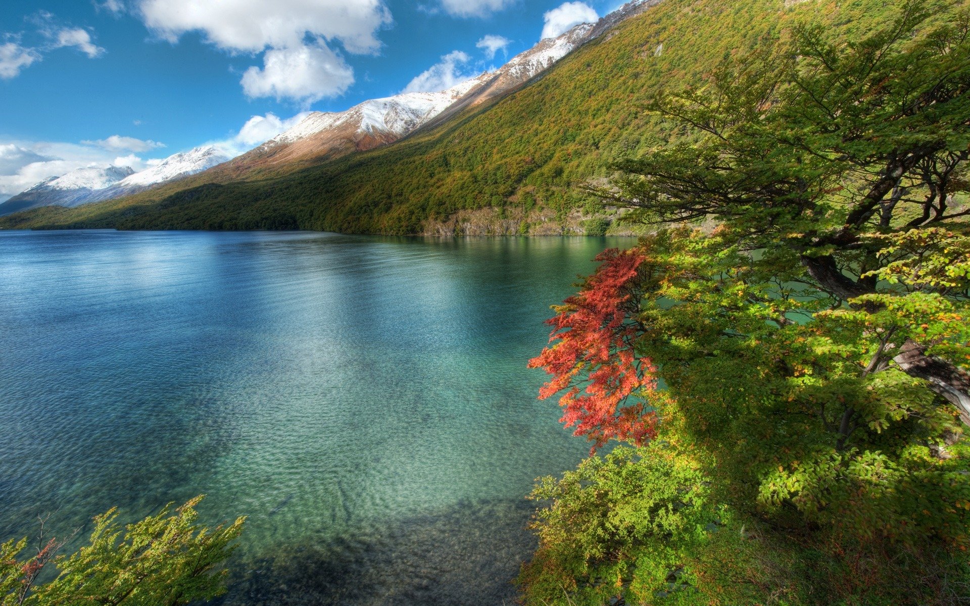 paesaggio montagna oceano mare acqua