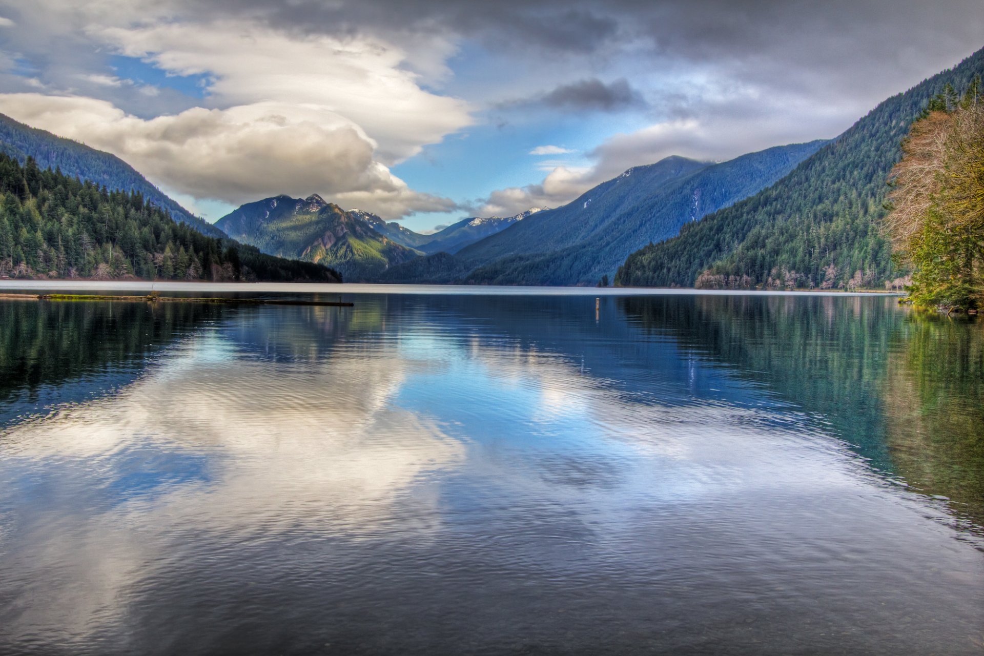lago di montagna foresta montagna paesaggio natura