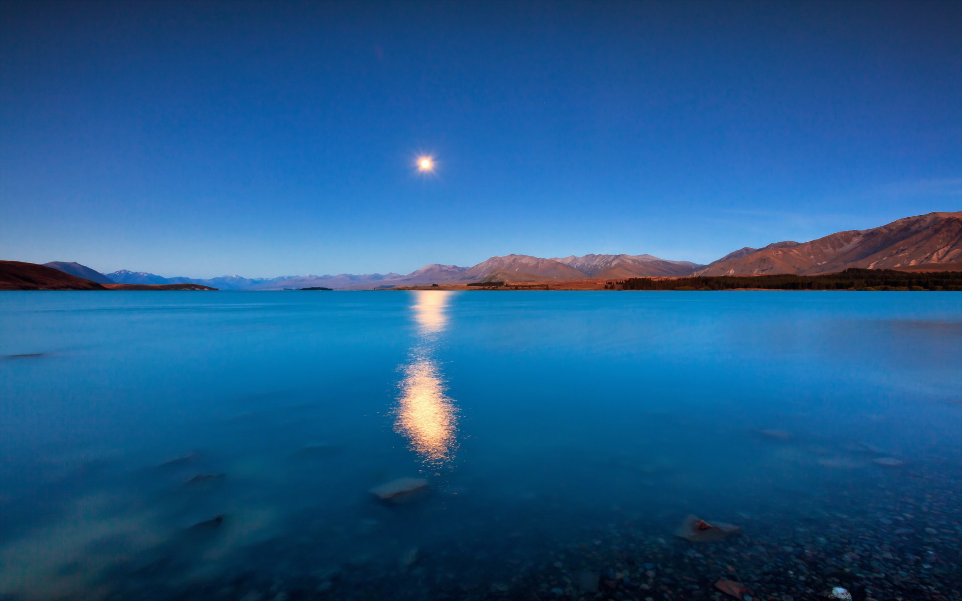 lago cielo paisaje