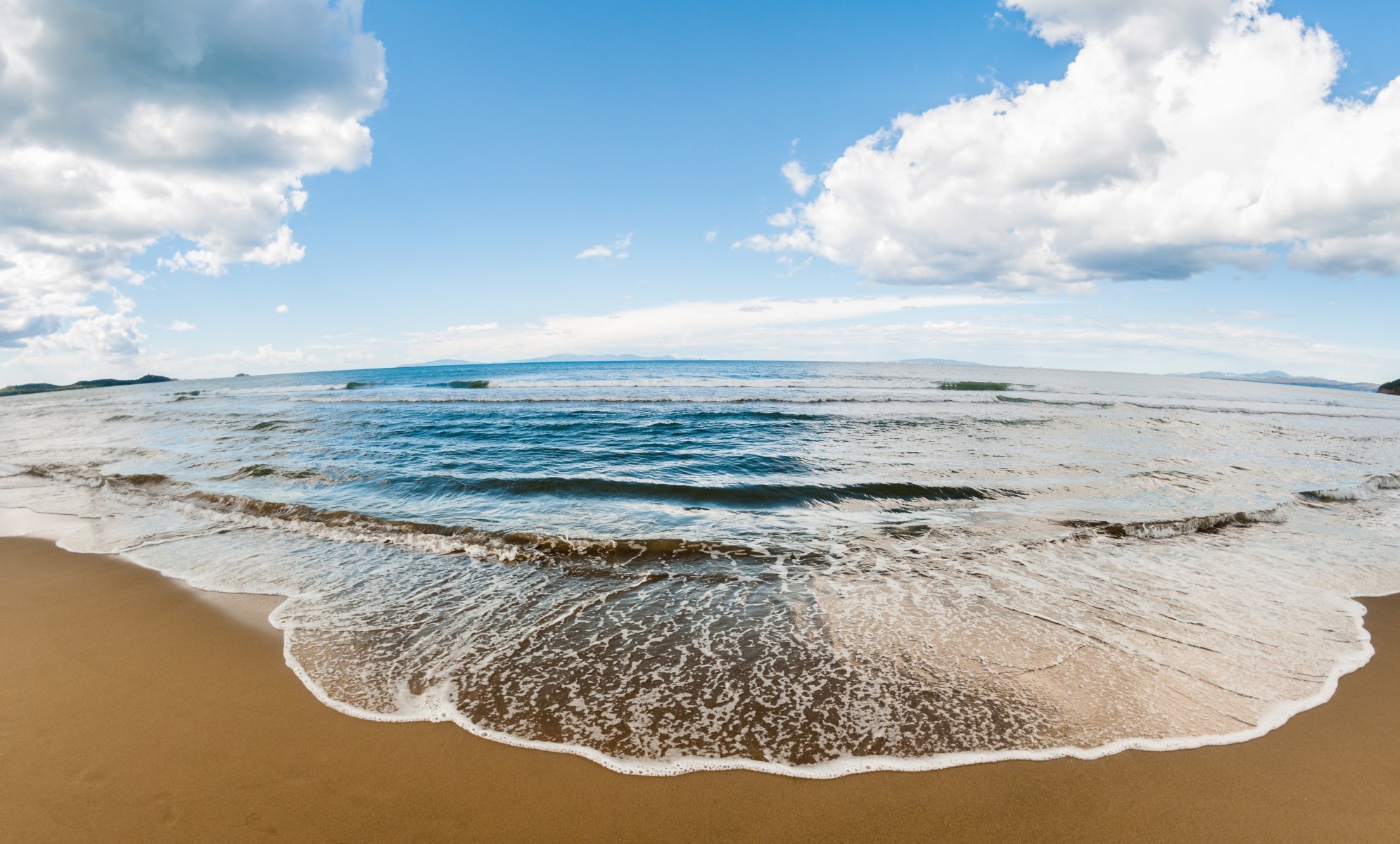 in summer beach sea ocean sand shore wave