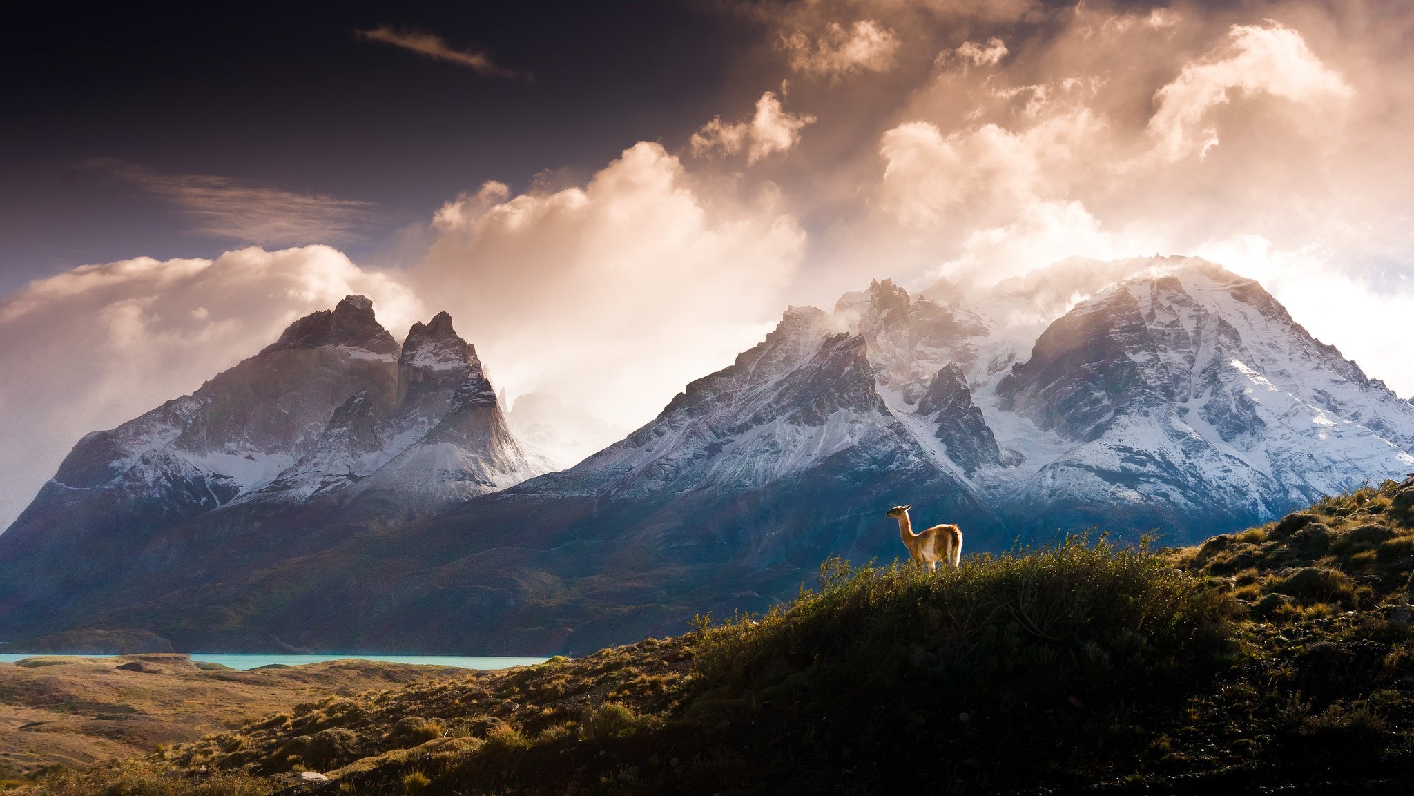 nature montagnes nuages