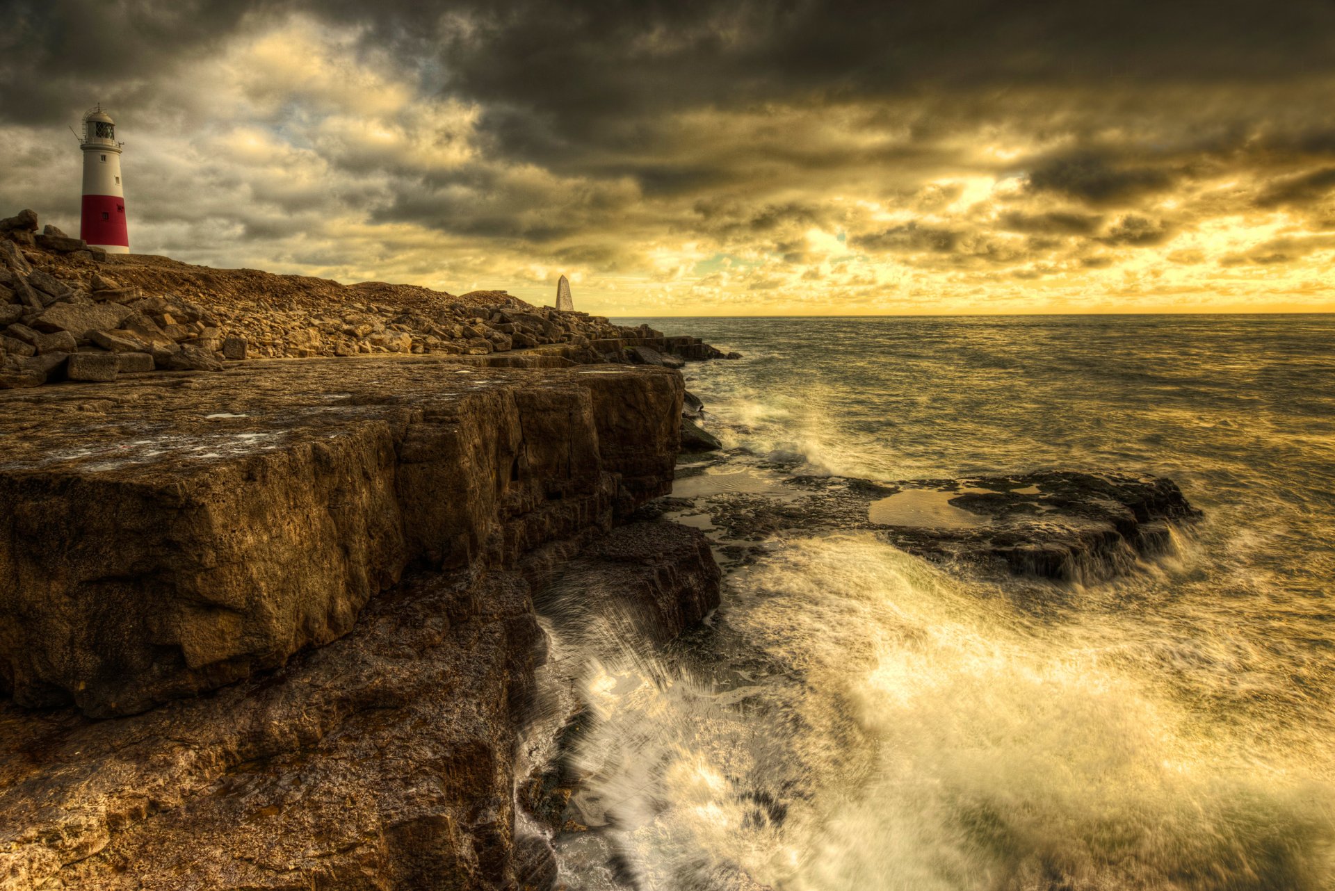 portland bill dorset phare surf