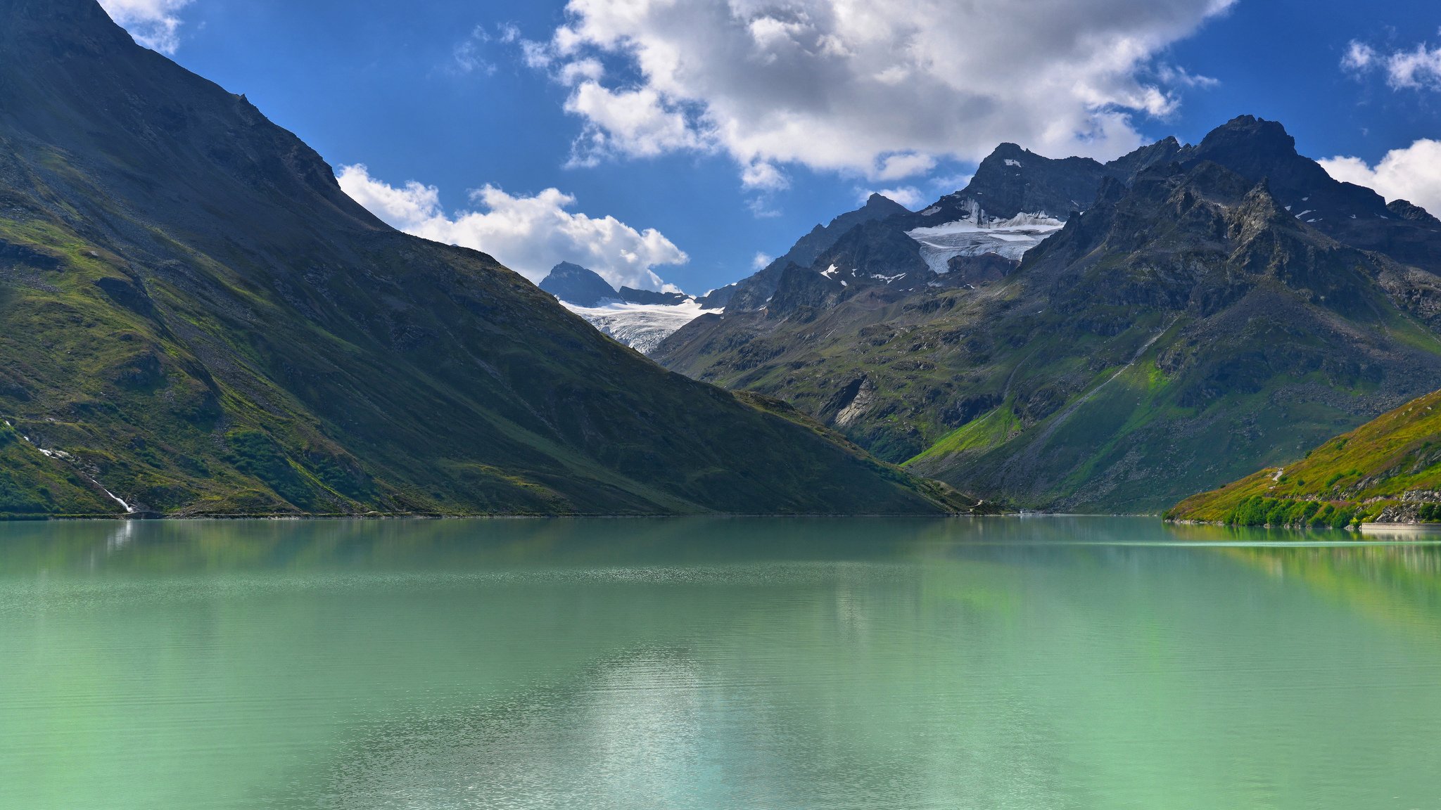 lake nature mountain tree forest