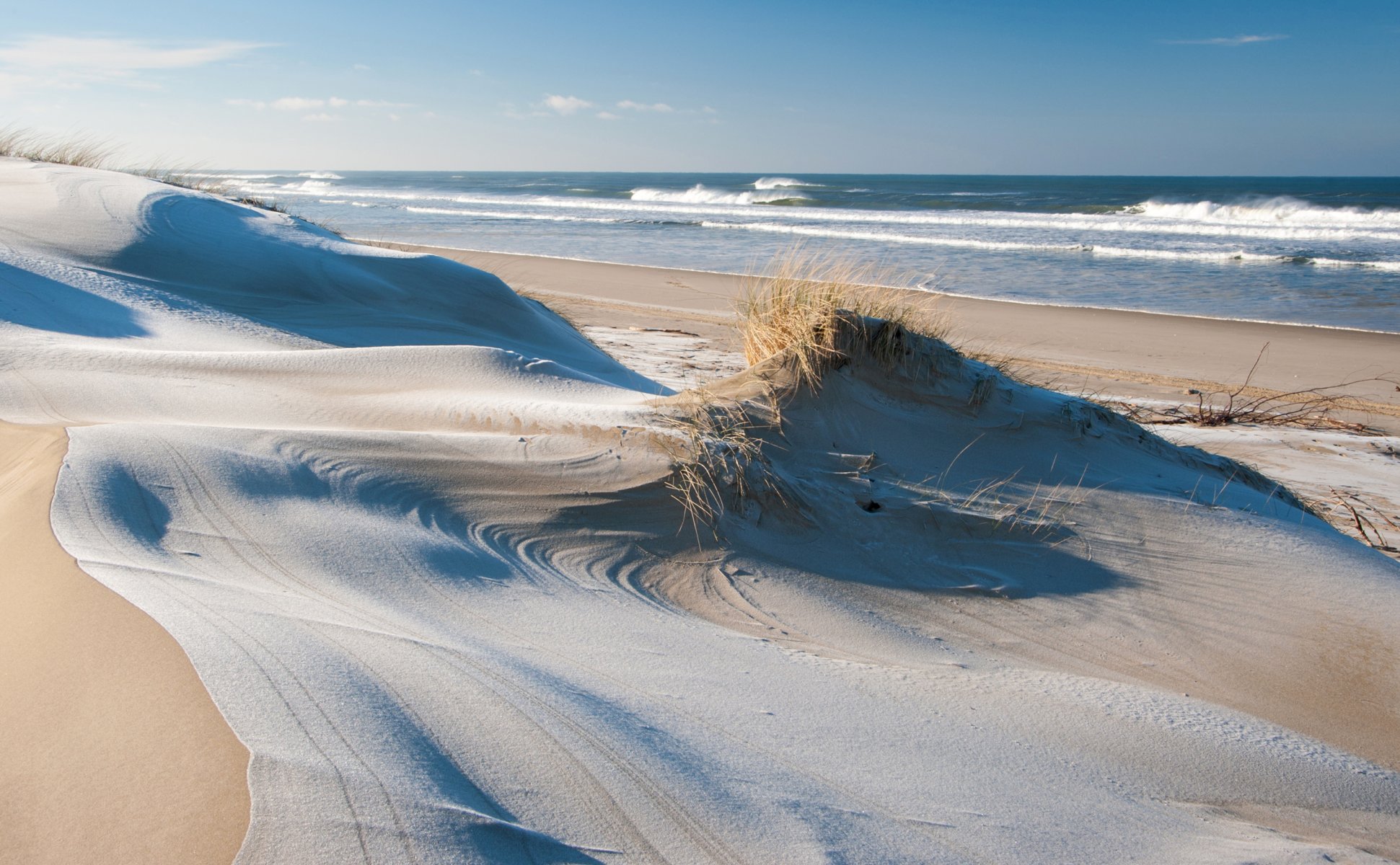 himmel meer ufer sand dünen