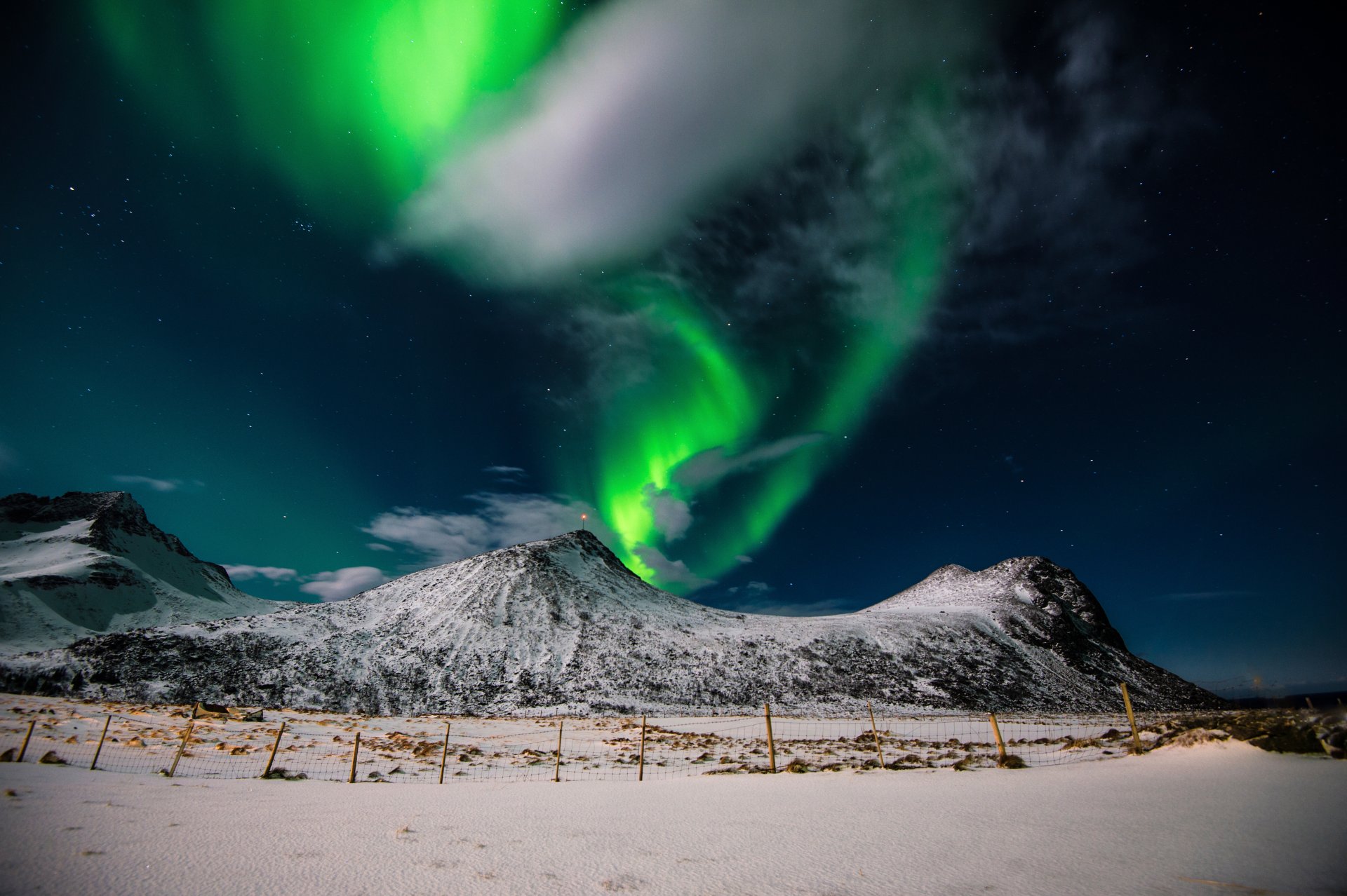 nuit aurores boréales